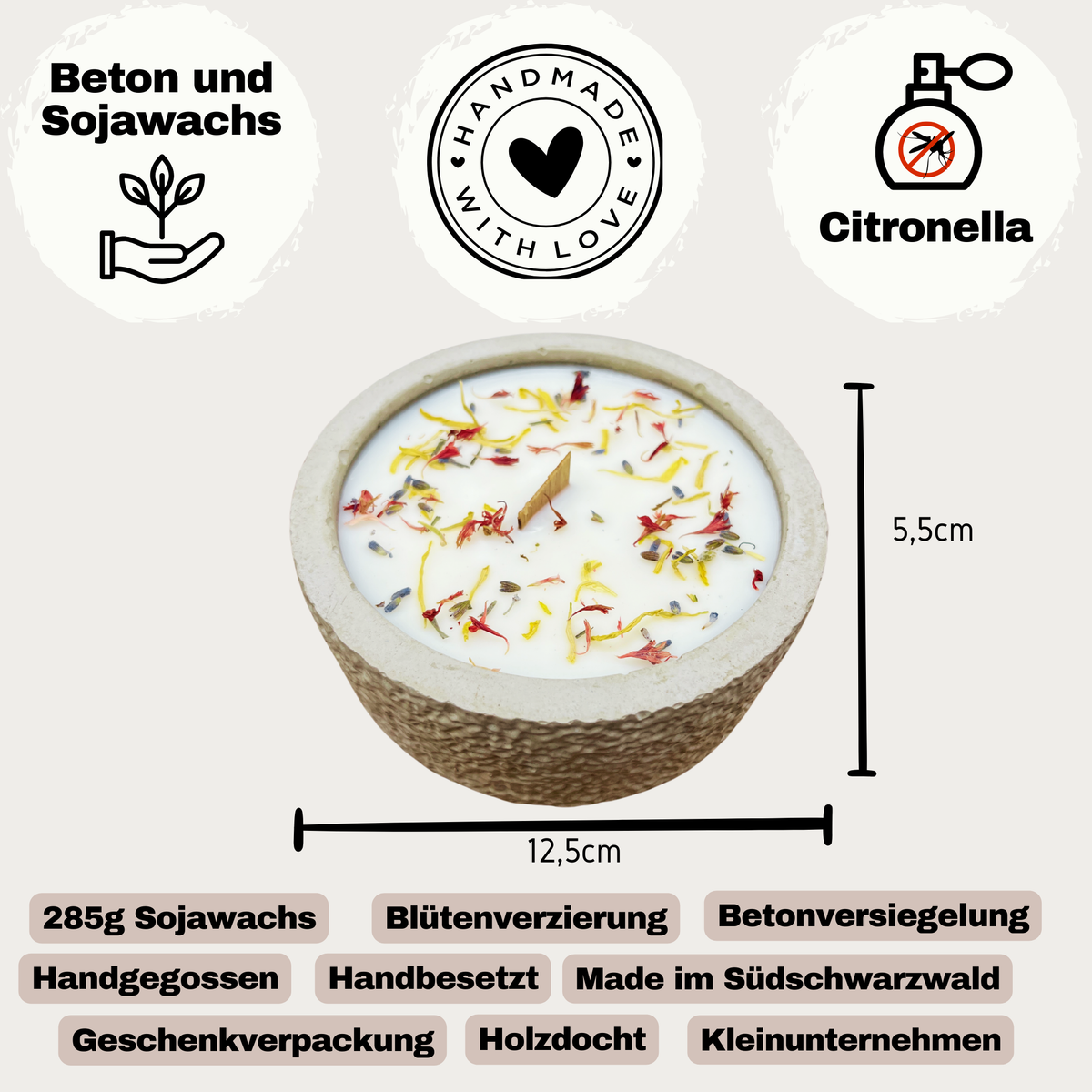 DochtFreunde – Produkt- und Sicherheitsinfos zu handgemachten veganen Duftkerzen aus dem Südschwarzwald