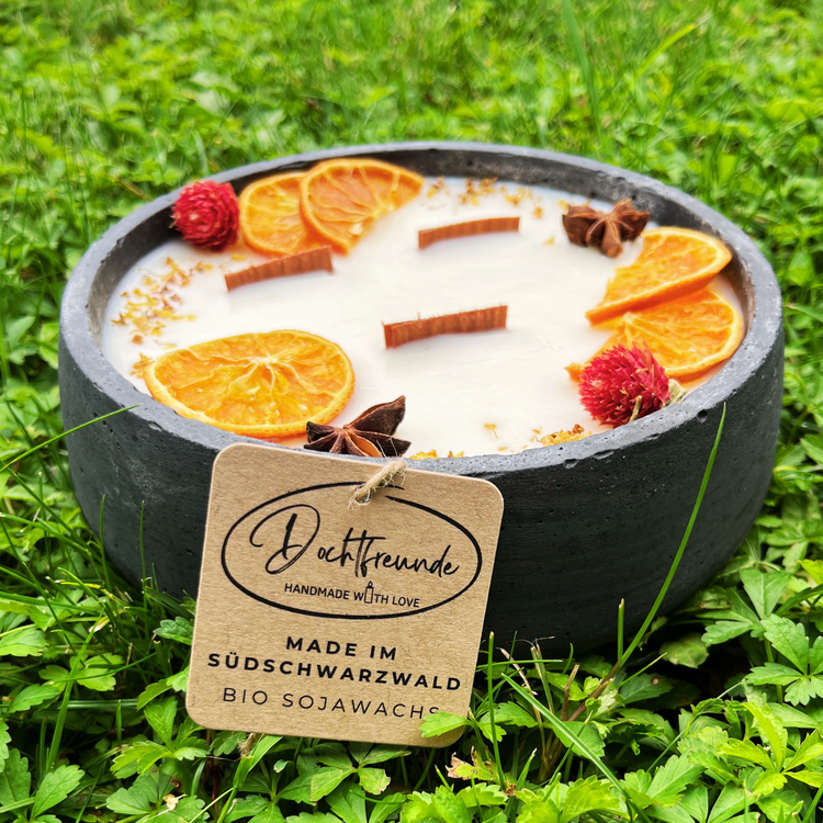 Betonkerze Outdoor – Citronella & Handgemacht aus dem Schwarzwald