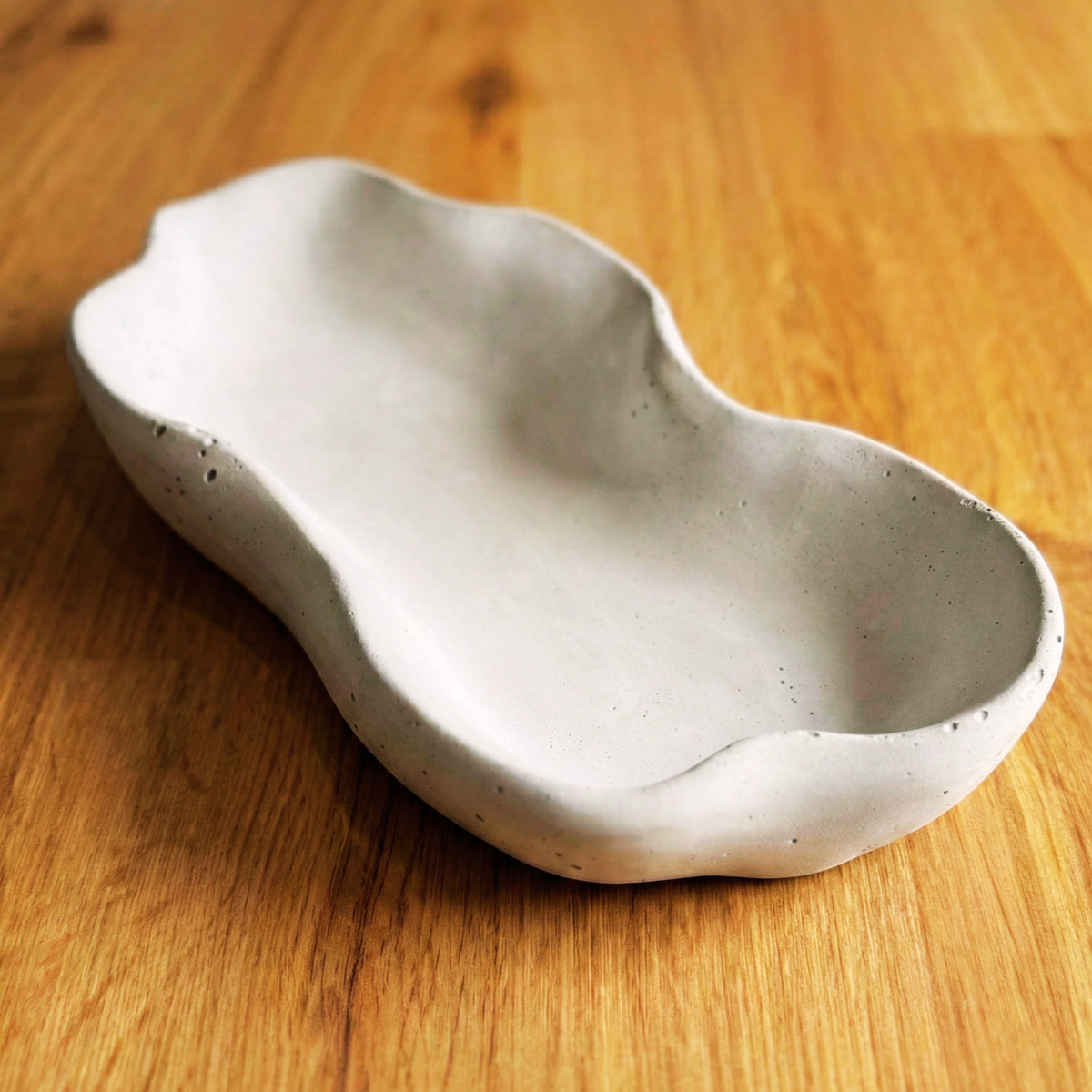 Design-Betonschale "Wave – handmade von DochtFreunde (Bild 2)