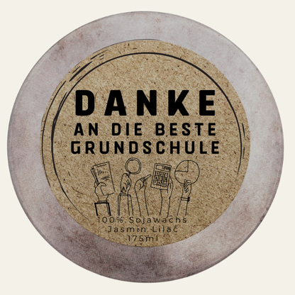 Handgemachte vegane Duftkerze von DochtFreunde aus dem Südschwarzwald