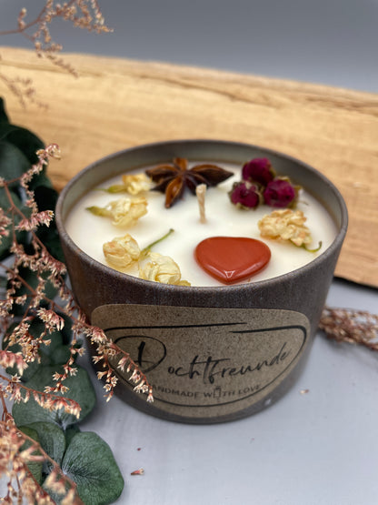 Beste Hebamme Sojawachskerze - Dankeschön Hebamme nach Geburt und Wochenbett – handmade von DochtFreunde (Bild 7)