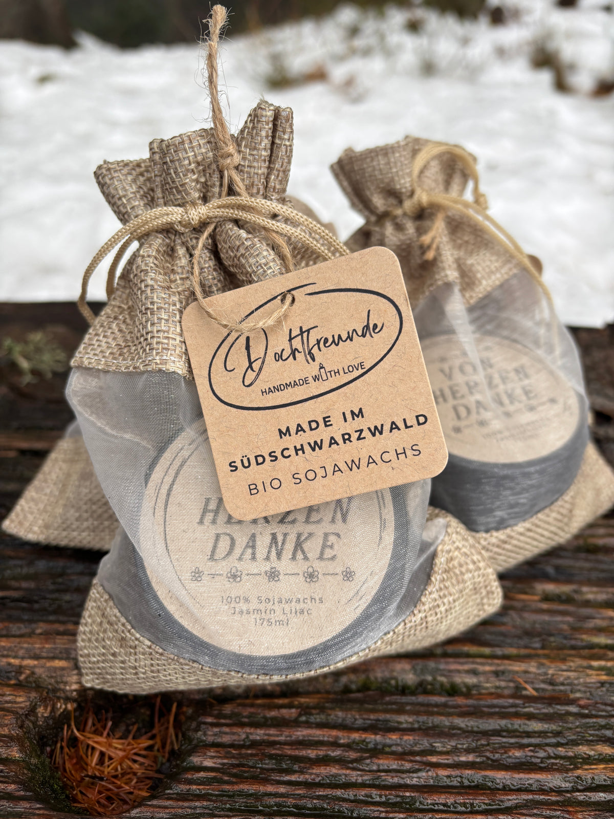 Personalisiertes Duftkerzen Set – handmade von DochtFreunde (Bild 4)