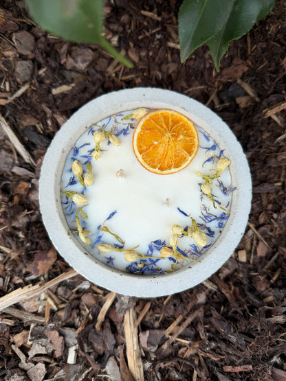 Betonkerze mit Deckel "Grey Secret – handmade von DochtFreunde (Bild 5)