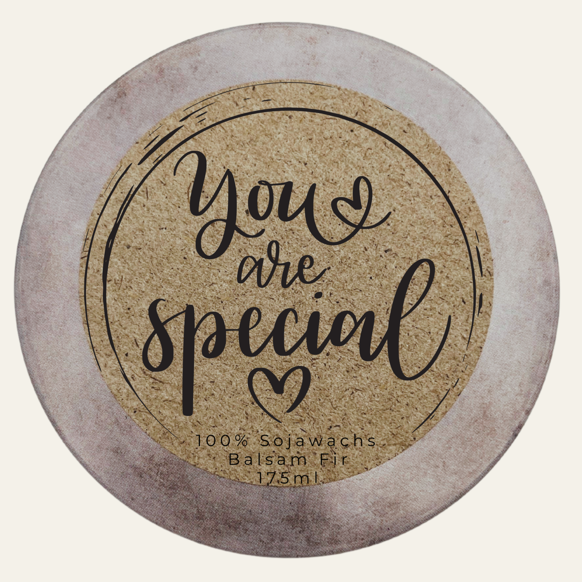 Wertschätzende Duftkerze „You are Special“ – handmade von DochtFreunde (Bild 3)