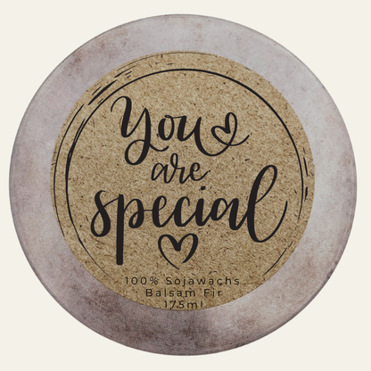 Wertschätzende Duftkerze „You are Special“ – handmade von DochtFreunde (Bild 3)
