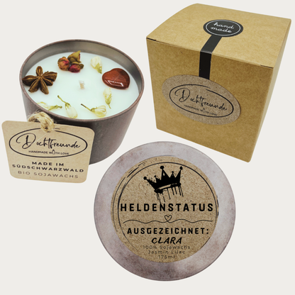Personalisierte Kerze Beste Freundin – handmade von DochtFreunde (Bild 20)