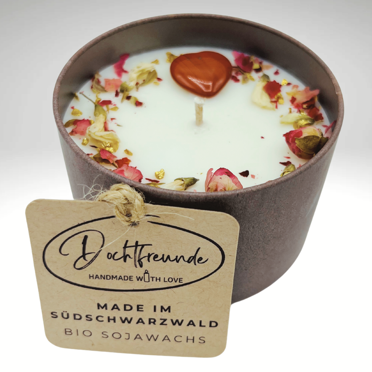 Personalisierte Sojawachs-Duftkerze „Danke Beste Oma“ – handmade von DochtFreunde (Bild 3)
