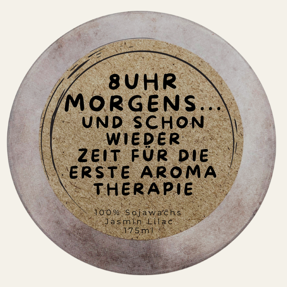 Handgemachte Duftkerze „Morgenlicht“ – handmade von DochtFreunde (Bild 3)