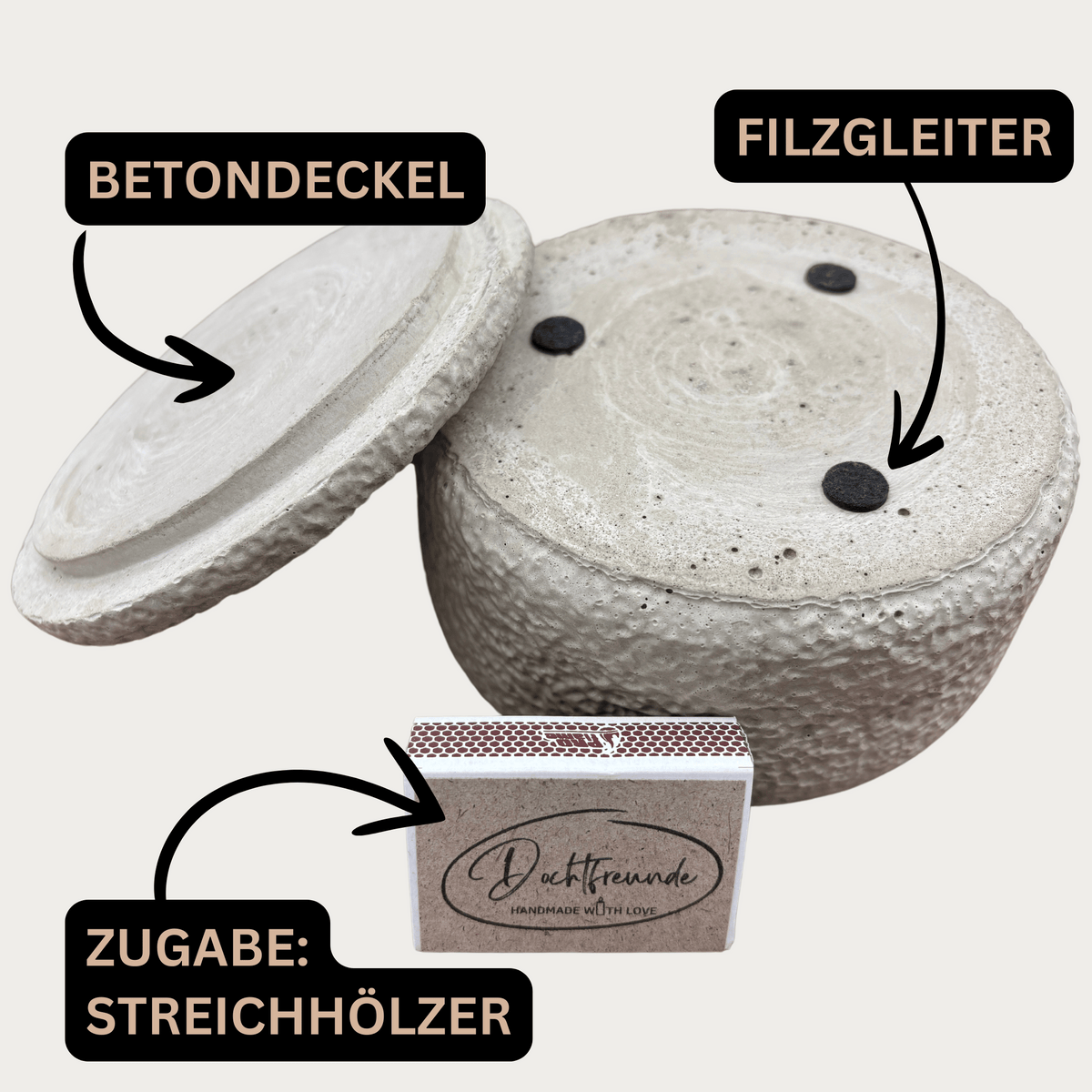 DochtFreunde – Produkt- und Sicherheitsinfos zu handgemachten veganen Duftkerzen aus dem Südschwarzwald