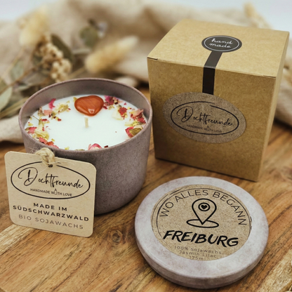 DochtFreunde Personalisierte Duftkerze mit Namen und Datum – handmade von DochtFreunde (Bild 6)